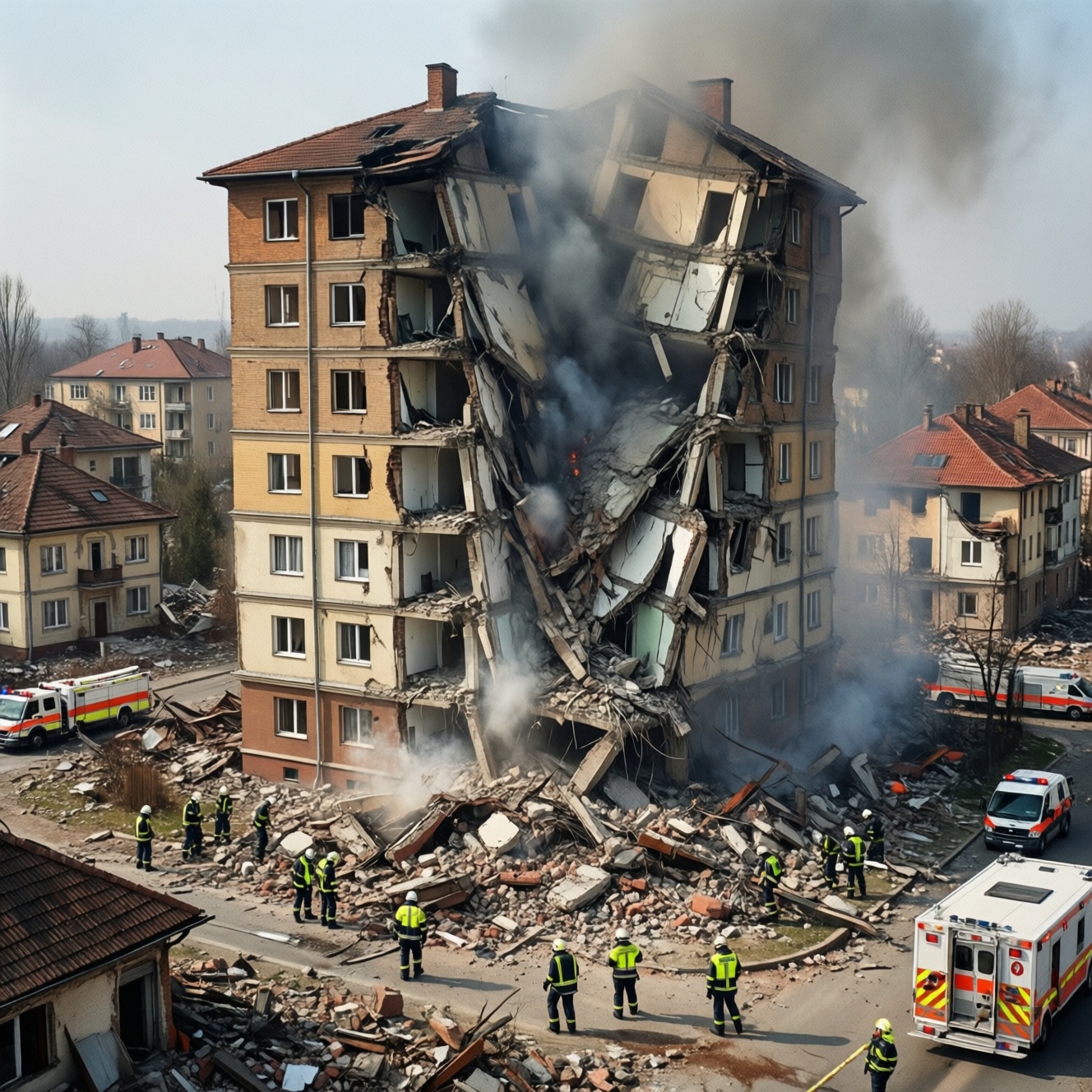 Взрыв газа в Саратове: что известно о разрушении жилого дома и пострадавших